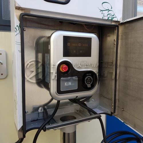 다중이용시설 공용 전기차 충전기 설치 공사 시공 사진 18