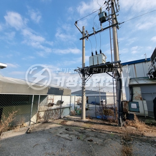 H변대 600kVA 변압기 수변전 설비 공사 시공 사진 13