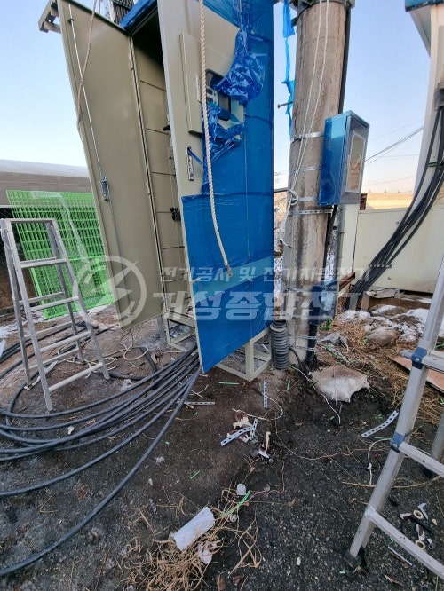 H변대 600kVA 변압기 수변전 설비 공사 시공 사진 17