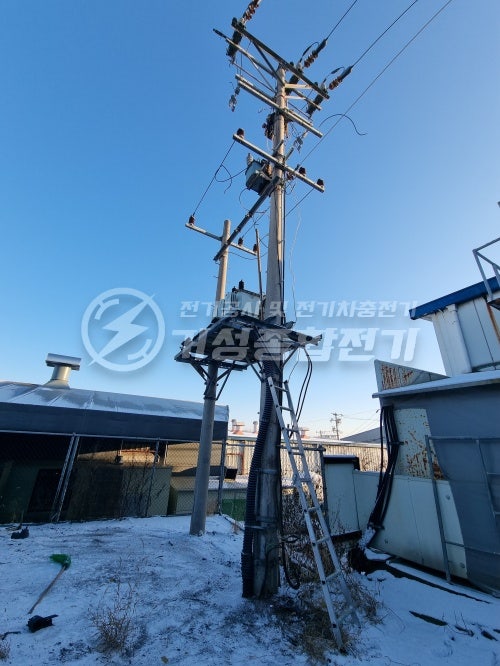 H변대 600kVA 변압기 수변전 설비 공사 시공 사진 2