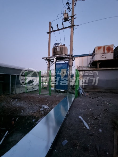 H변대 600kVA 변압기 수변전 설비 공사 시공 사진 23