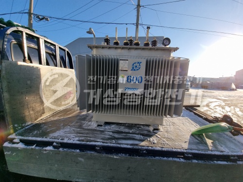 H변대 600kVA 변압기 수변전 설비 공사 시공 사진 8