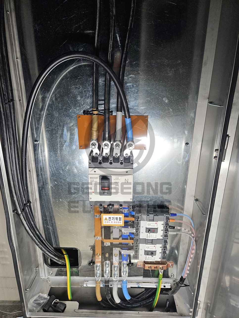 공장 고압 모자분리 290kW 공사 시공 사진 17