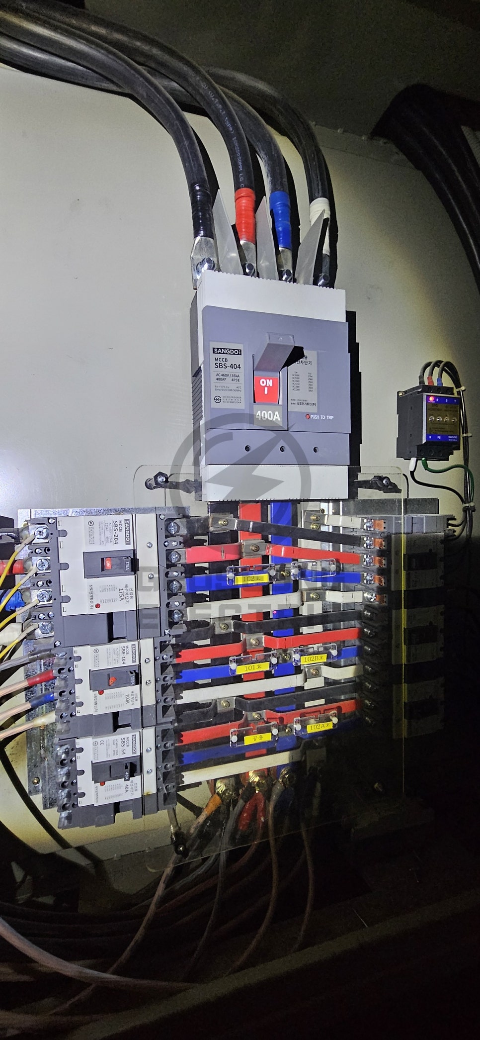 공장 고압 모자분리 290kW 공사 시공 사진 18