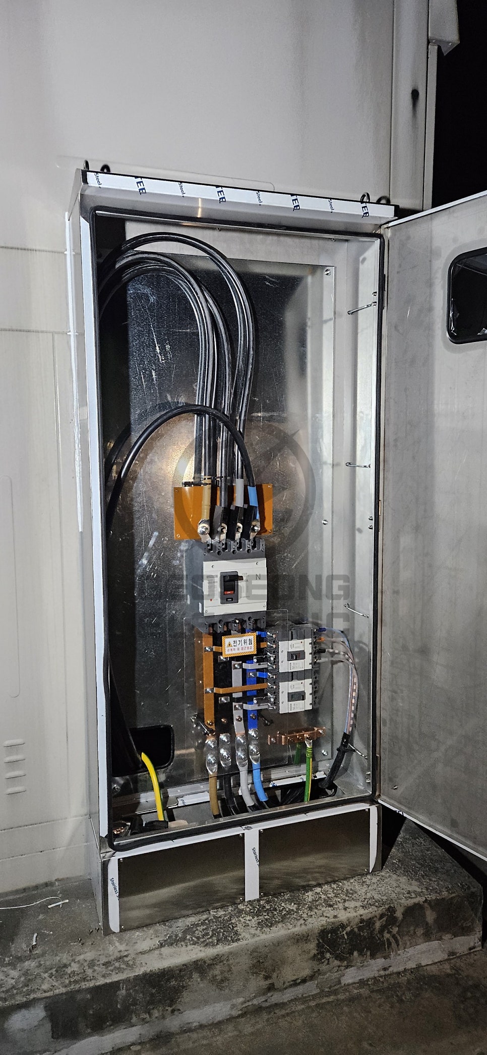 공장 고압 모자분리 290kW 공사 시공 사진 20