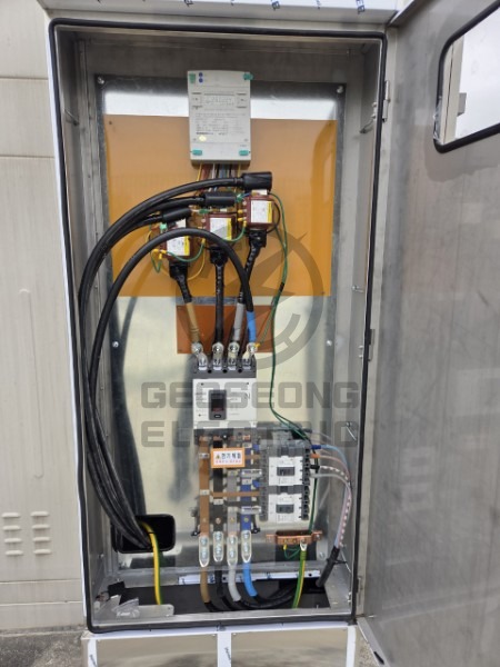 공장 고압 모자분리 290kW 공사 시공 사진 21