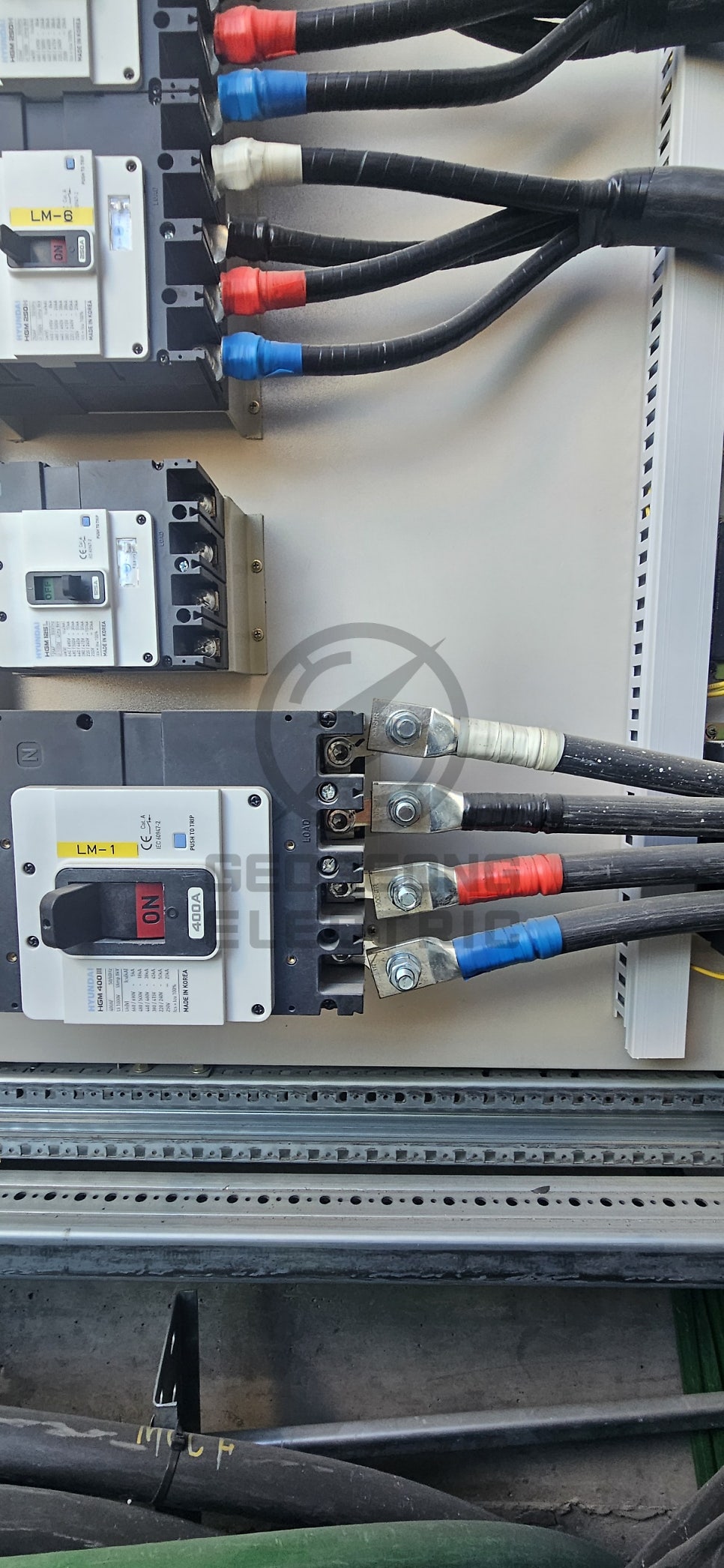 공장 고압 모자분리 290kW 공사 시공 사진 4