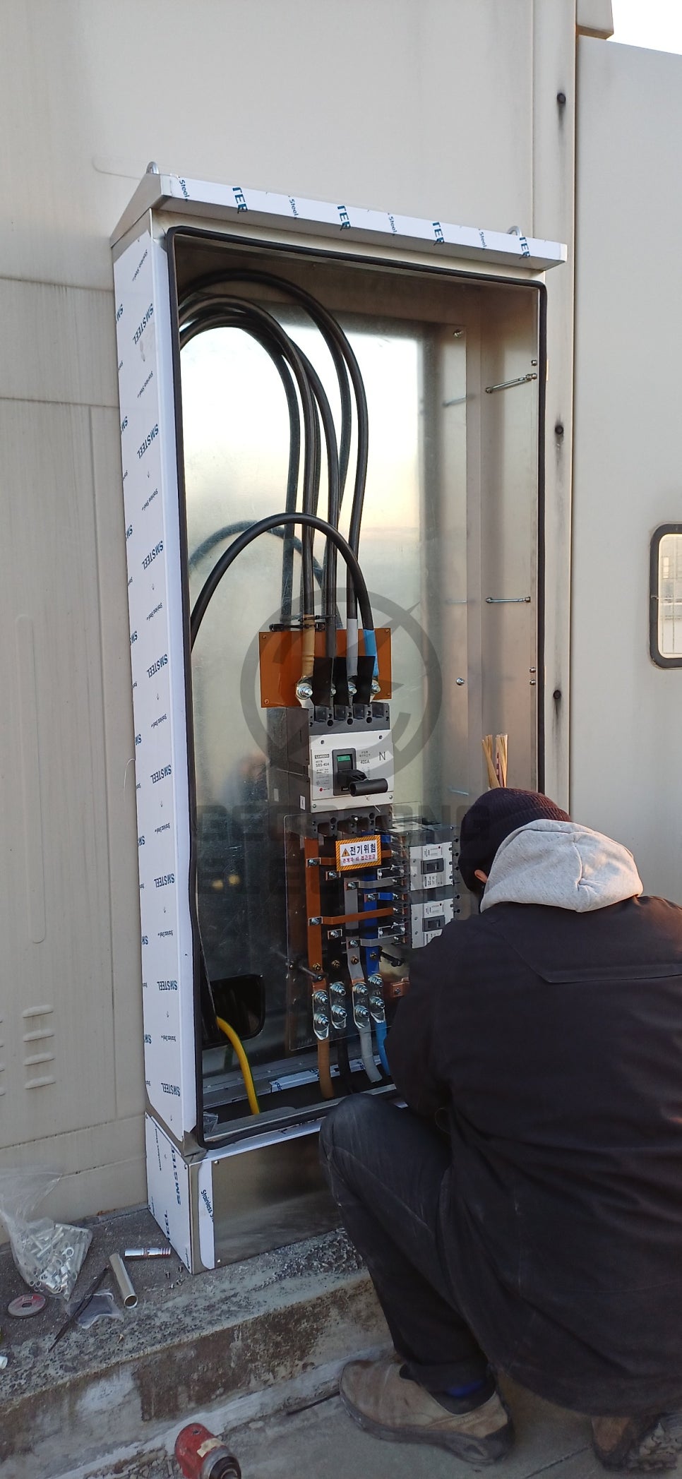 공장 고압 모자분리 290kW 공사 시공 사진 7