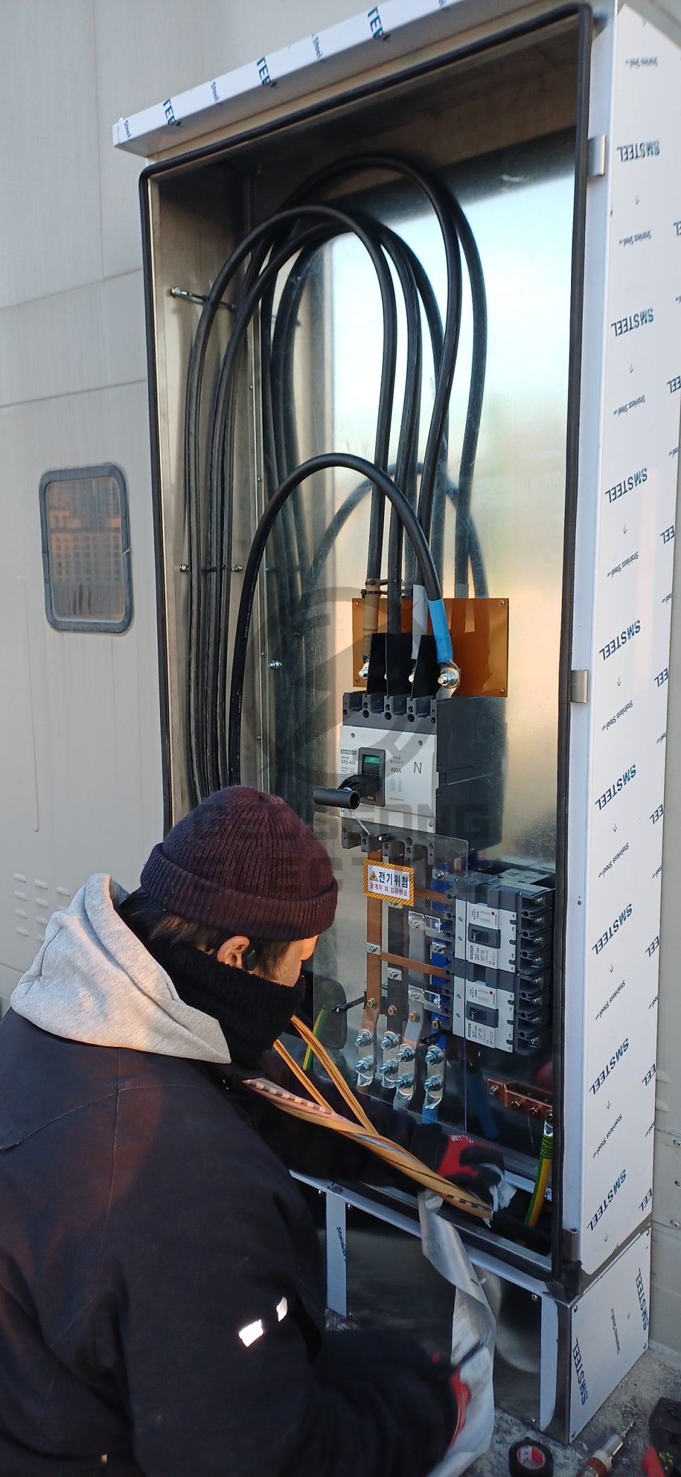 공장 고압 모자분리 290kW 공사 시공 사진 8