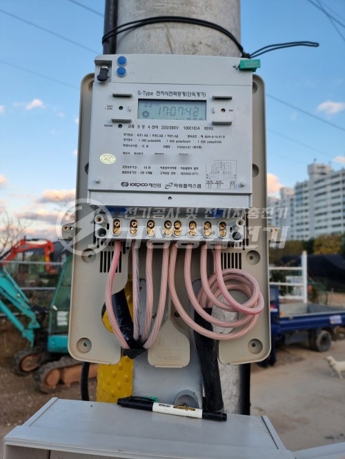 농사용 전기 증설 승압 35kW 공사 시공 사진 17
