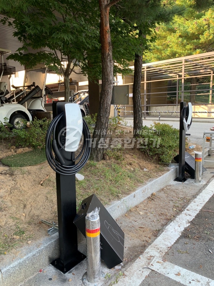 곤지암 리조트 테슬라 데스티네이션 차저 설치 공사 시공 사진 10
