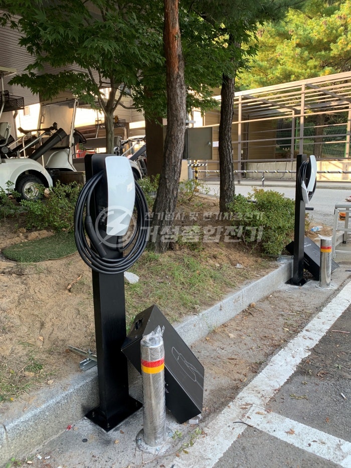 곤지암 리조트 테슬라 데스티네이션 차저 설치 공사 시공 사진 11