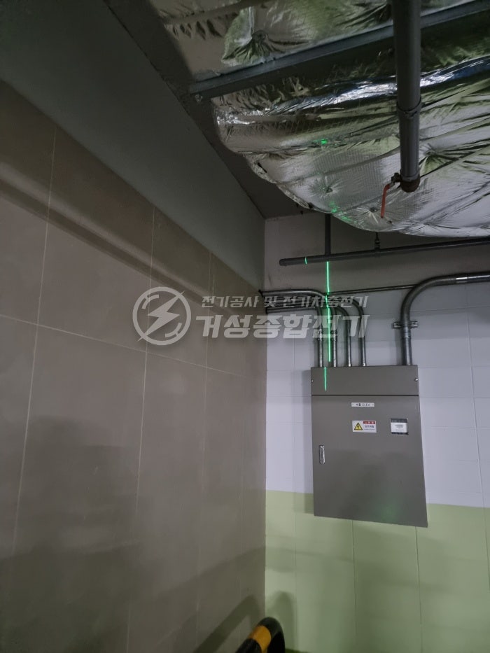 곤지암 리조트 테슬라 데스티네이션 차저 설치 공사 시공 사진 6