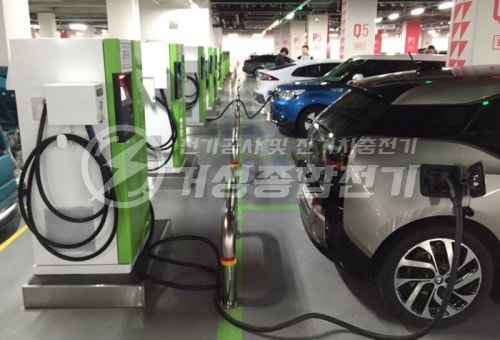 전기차 비공용 급속충전기 설치 공사 시공 사진 12