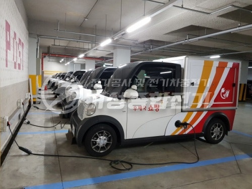 전기차 비공용 급속충전기 설치 공사 시공 사진 6