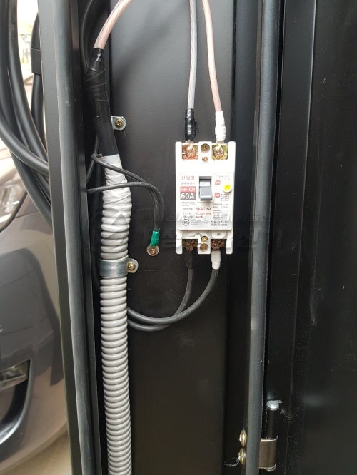 여주시 타운하우스 테슬라 월커넥터 설치 공사 시공 사진 19