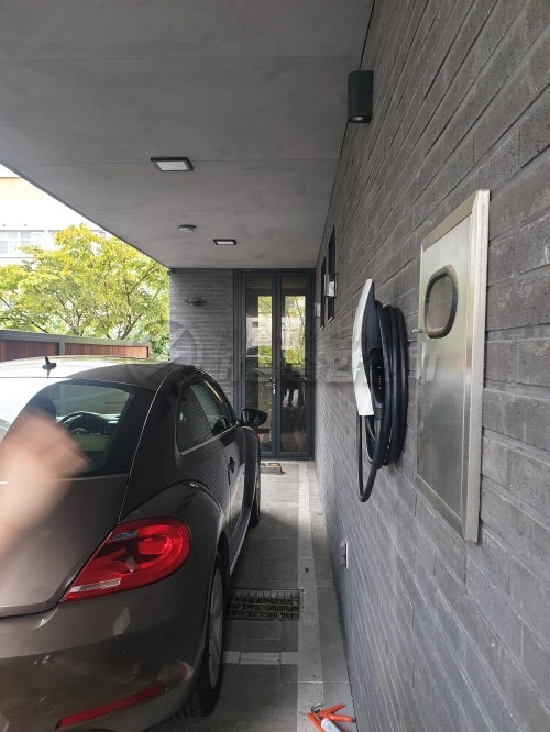 남양주 단독주택 테슬라 월커넥터 설치 공사 시공 사진 15