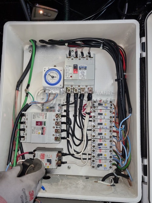 충남 태안 풀빌라 펜션 전기 증설 공사 시공 사진 12