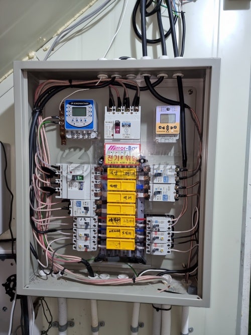 충남 태안 풀빌라 펜션 전기 증설 공사 시공 사진 8