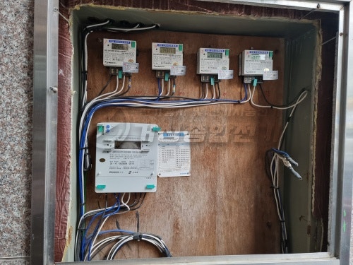 인천 서구 초밥집 한전 전기 증설 공사 시공 사진 8