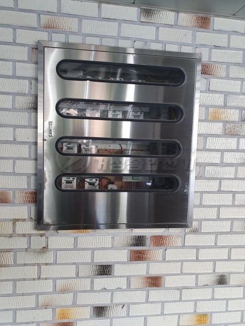 다세대주택 EV6 전기차 충전기 설치 공사 시공 사진 3