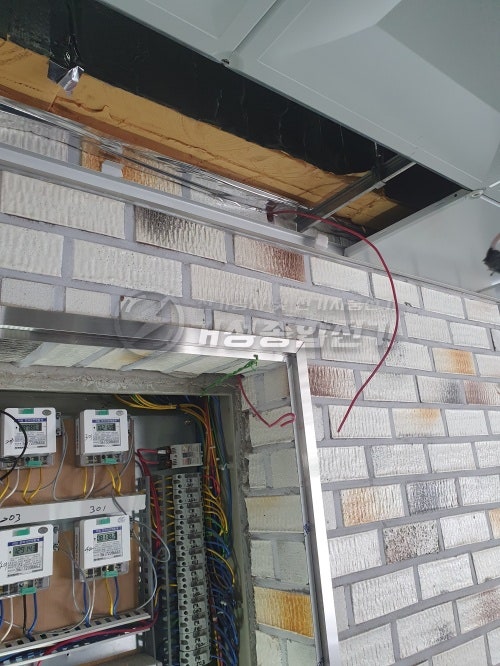 다세대주택 EV6 전기차 충전기 설치 공사 시공 사진 6