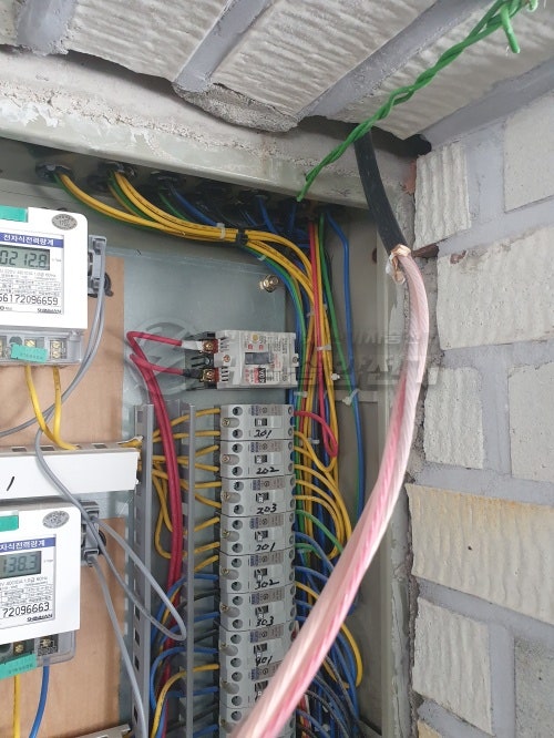 다세대주택 EV6 전기차 충전기 설치 공사 시공 사진 8