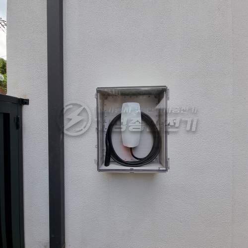 용산 단독주택 테슬라 월커넥터 설치 공사 시공 사진 11