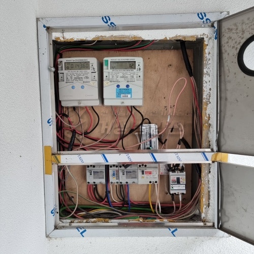 용산 단독주택 테슬라 월커넥터 설치 공사 시공 사진 5