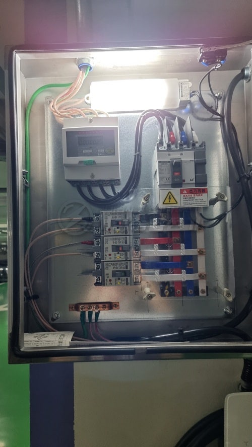 삼성카드 본사 EV충전기 테슬라 월커넥터 설치 공사 시공 사진 16