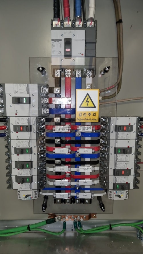 삼성카드 본사 EV충전기 테슬라 월커넥터 설치 공사 시공 사진 6