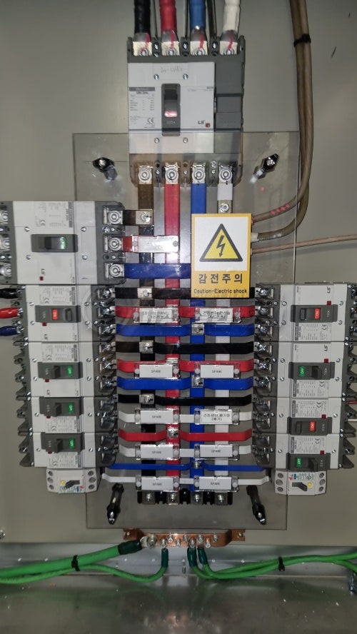 삼성카드 본사 EV충전기 테슬라 월커넥터 설치 공사 시공 사진 7