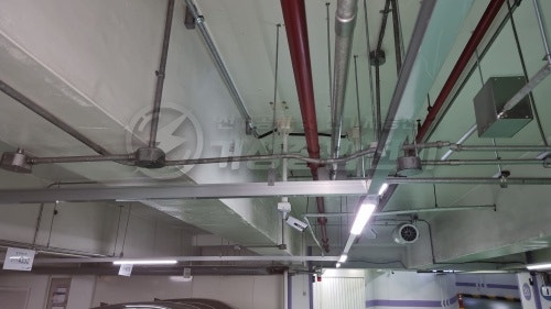 삼성카드 본사 EV충전기 테슬라 월커넥터 설치 공사 시공 사진 8