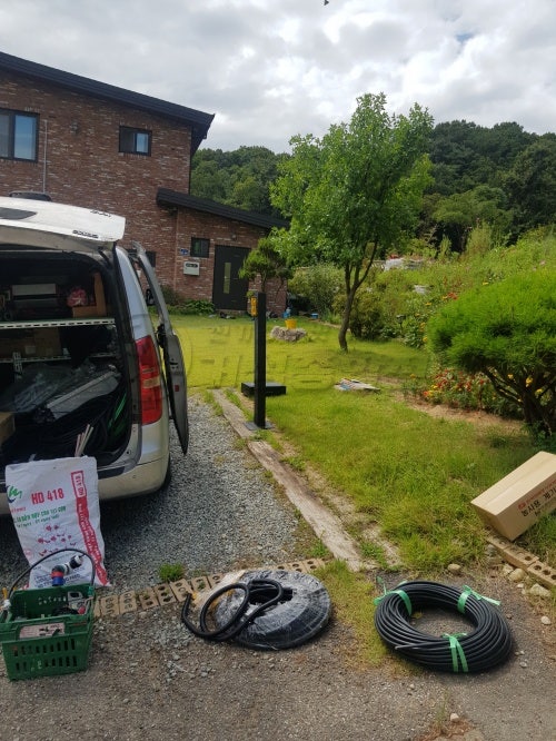 안성 단독주택 테슬라 월커넥터 설치 공사 시공 사진 4