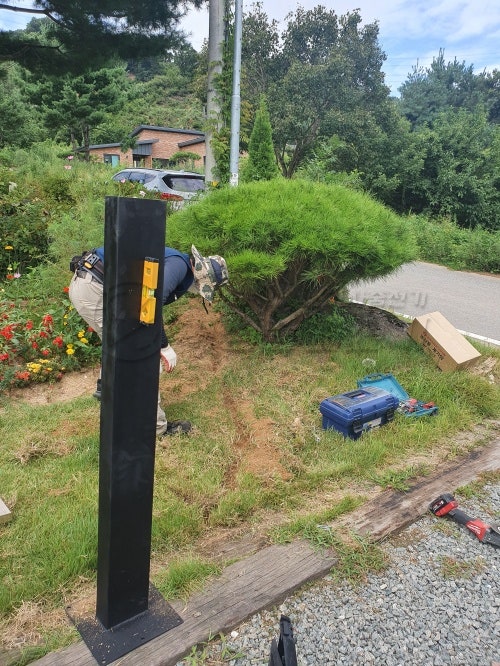 안성 단독주택 테슬라 월커넥터 설치 공사 시공 사진 6