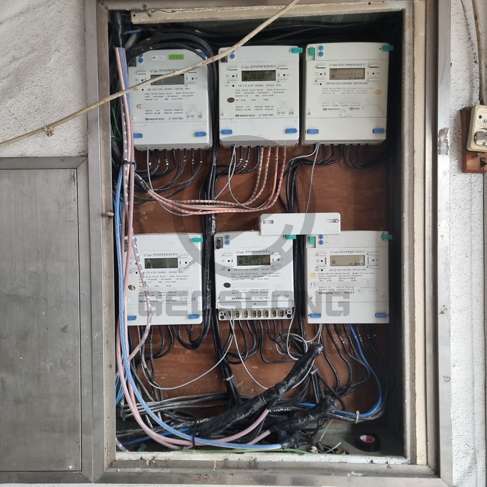 상가 한전 계량기 분리 공사 시공 사진 21