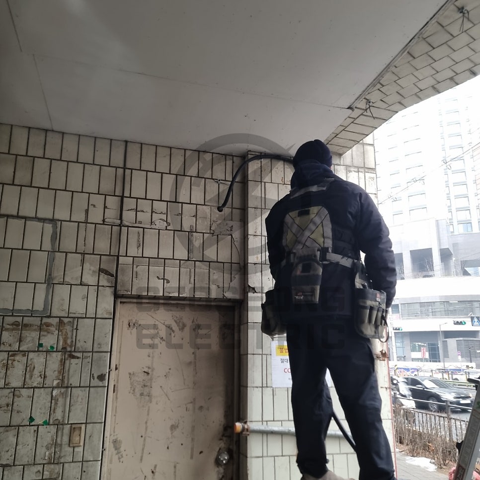 상가 한전 계량기 분리 공사 시공 사진 9