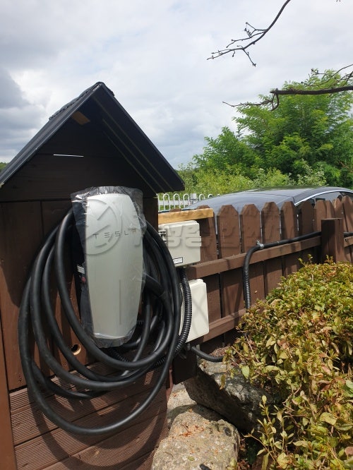 용인 단독주택 테슬라 월커넥터 설치 공사 시공 사진 16