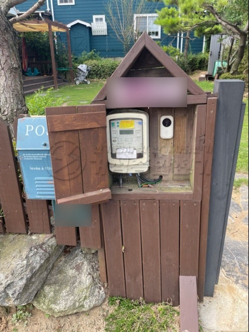 용인 단독주택 테슬라 월커넥터 설치 공사 시공 사진 2