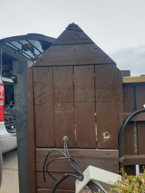 용인 단독주택 테슬라 월커넥터 설치 공사 시공 사진 3