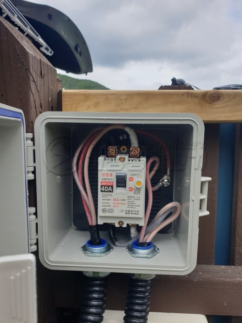 용인 단독주택 테슬라 월커넥터 설치 공사 시공 사진 7