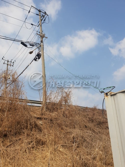 농사용 전기 한전 계량기 설치 공사 시공 사진 9