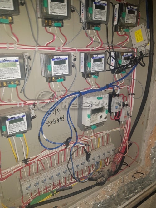 다세대주택 테슬라 월커넥터 설치 공사 시공 사진 13