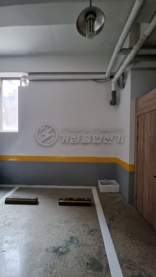 다세대주택 테슬라 월커넥터 설치 공사 시공 사진 14