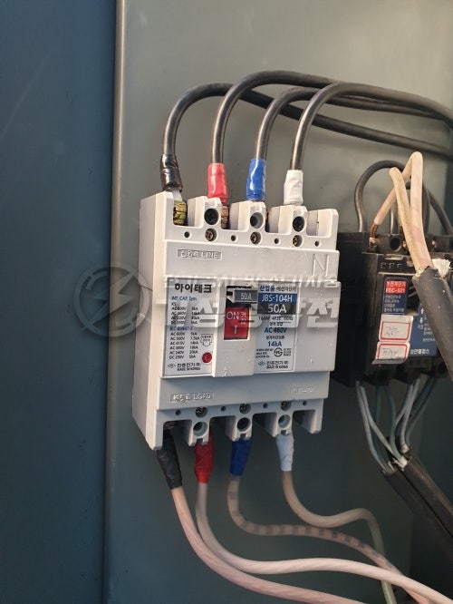 강동구 프랜차이즈 한전 모자분리 공사 시공 사진 5