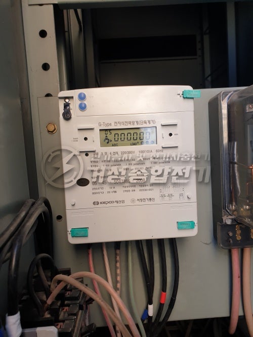 강동구 프랜차이즈 한전 모자분리 공사 시공 사진 8