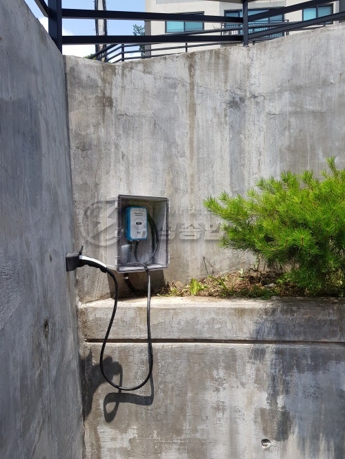 경기도 광주시 빌라 EV충전기 설치 공사 시공 사진 11