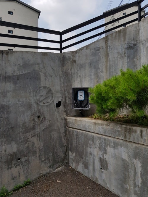 경기도 광주시 빌라 EV충전기 설치 공사 시공 사진 12