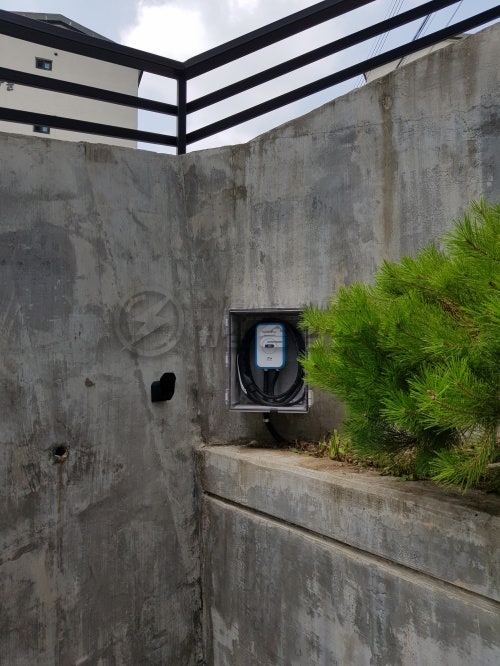 경기도 광주시 빌라 EV충전기 설치 공사 시공 사진 13