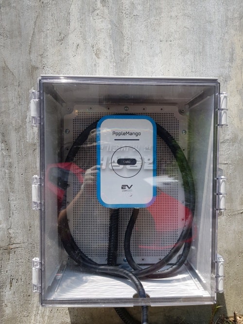 경기도 광주시 빌라 EV충전기 설치 공사 시공 사진 14